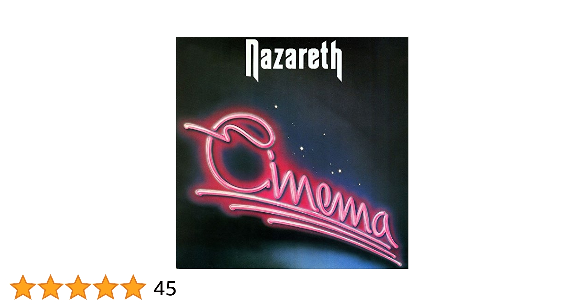 欧LP Nazareth Cinema SALVO403LP Salvo /00260 Amazon.com: Cinema: CD 和黑膠唱片